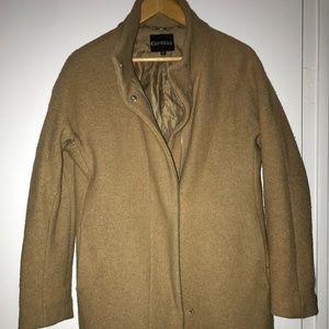 Tan Express Winter Wool Coat